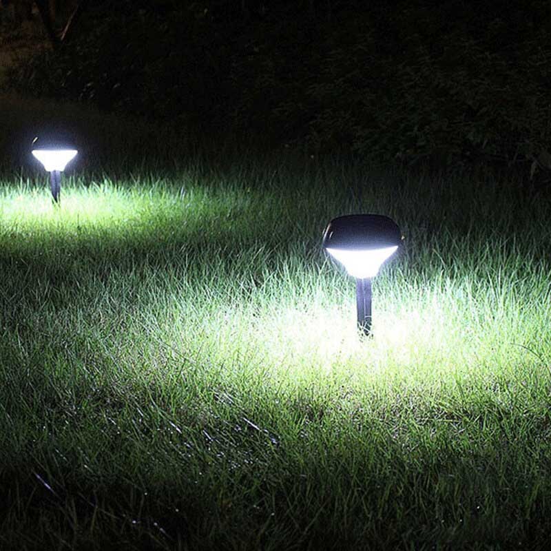 Balise solaire veilleuse de pelouse multicolore LED pour jardin