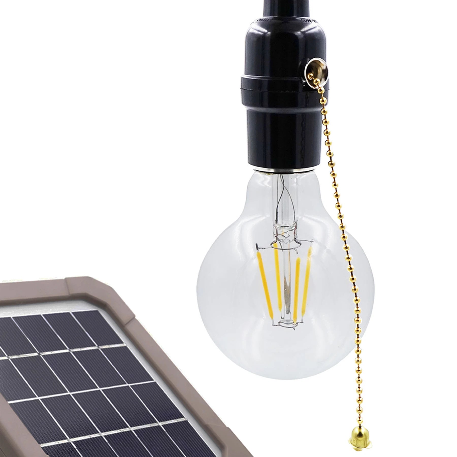 Lampe Solaire Vintage LED Ăclairage Atelier EntrepĂŽt LumiĂšre Chaude â Ă©clairage LED allumĂ© de nuit