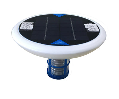 Ioniseur solaire pour piscine anti-algues