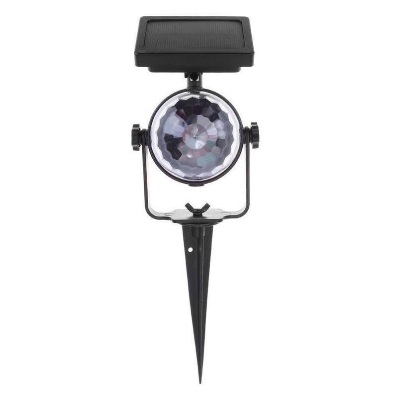Piquet solaire boule disco LED multicolore jardin