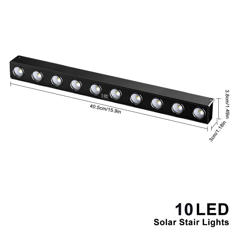 Applique Solaire Murale LED Étanche Décor Jardin Paysage