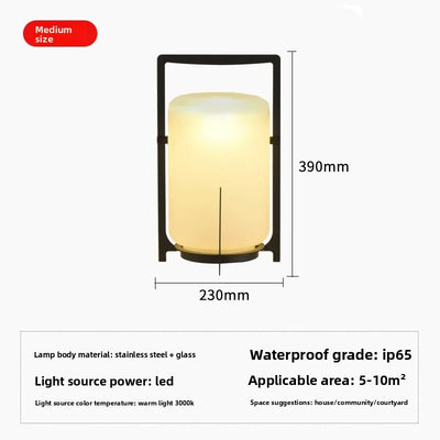 Lampe Solaire de Table Rechargeable Portable