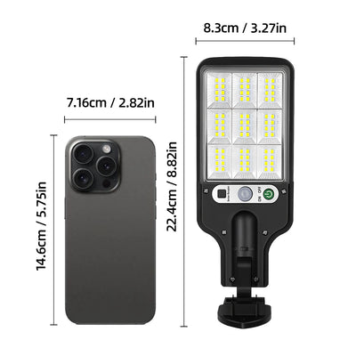 Télécommande de l'applique solaire murale LED