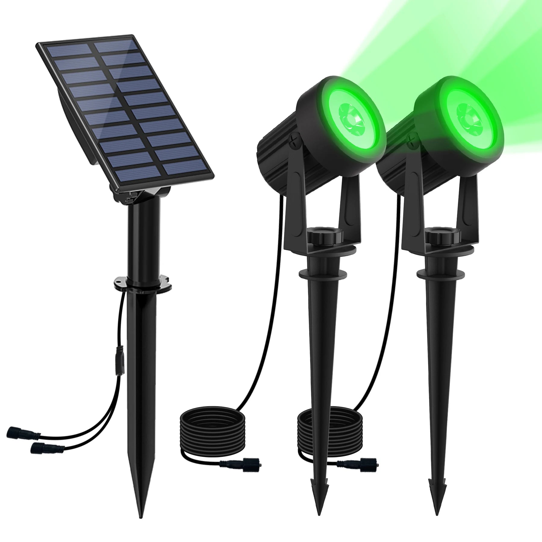 Projecteur Solaire RGB Couleur Changeante Paysage â trois modes d'Ă©clairage rĂ©glables