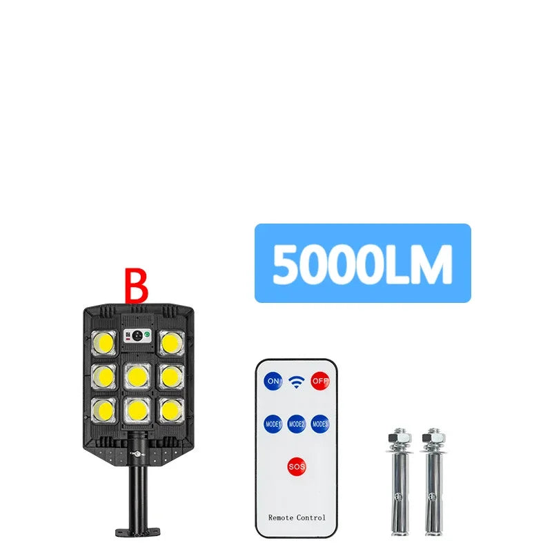 Lampe Solaire Extérieure LED Détecteur Mouvement 3 Modes – contenu du pack et accessoires