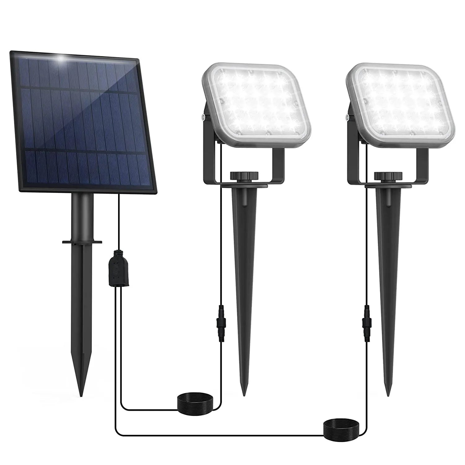 Panneau solaire de la lampe extérieure IP65