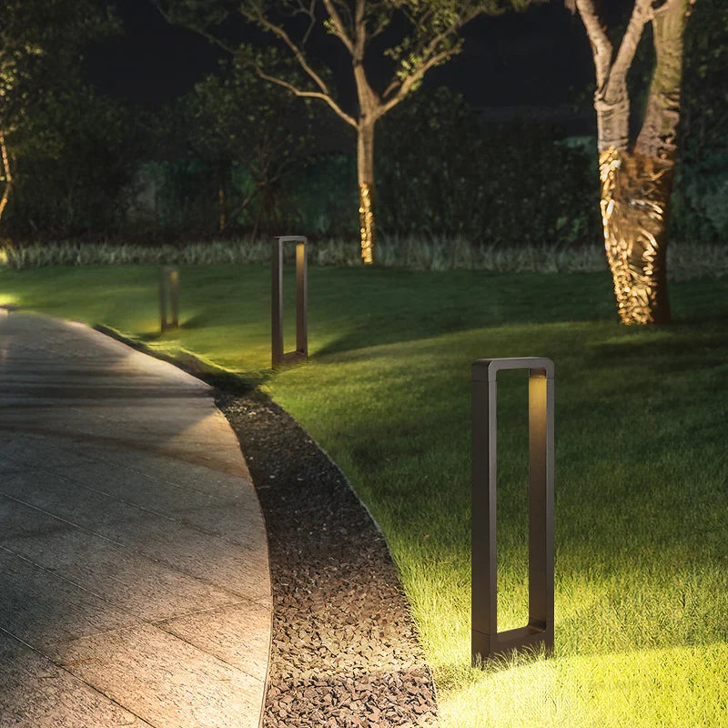 Lampe Solaire de Jardin LED Design pour Pelouse – ambiance lumineuse dans le jardin