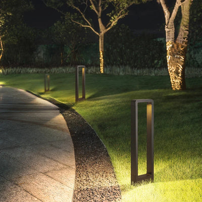 Lampe Solaire de Jardin LED Design pour Pelouse – ambiance lumineuse dans le jardin