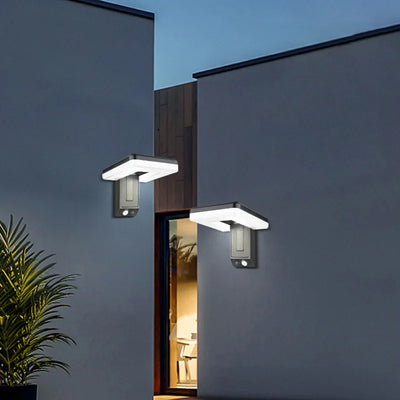 Applique Murale Solaire Pliable LED Extérieure Détecteur Mouvement