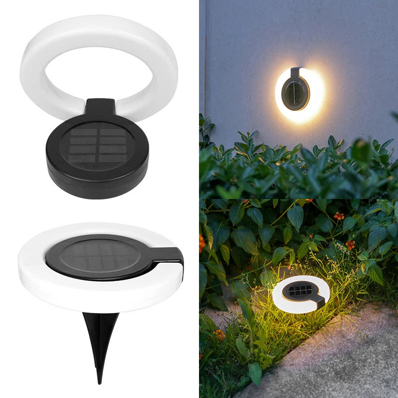 Spot solaire encastrable étanche pour allée