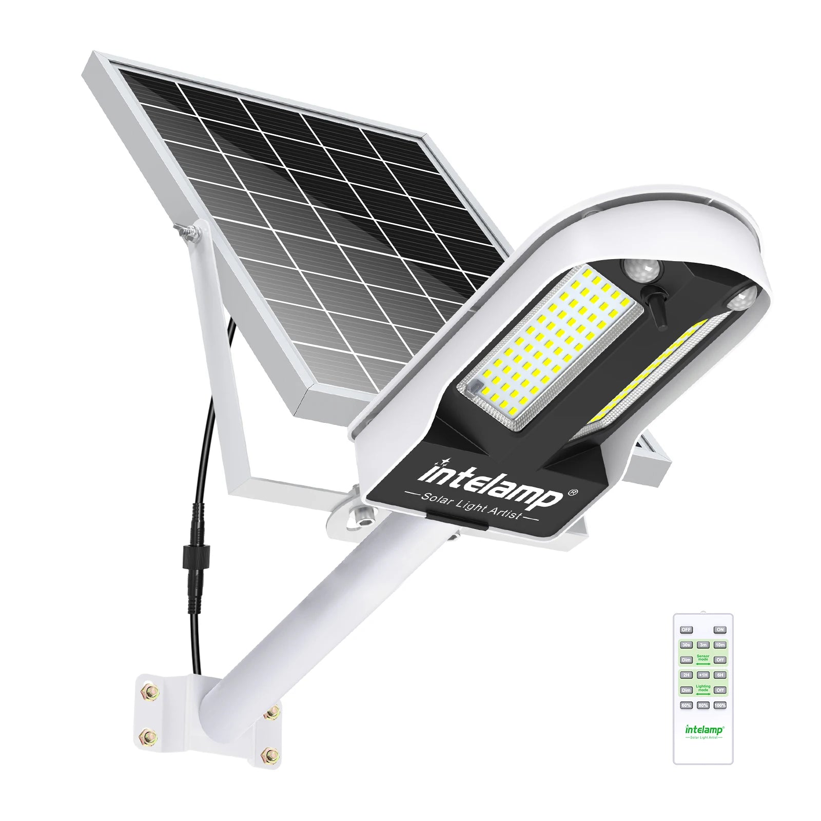 Lampe Solaire Haute Luminosité Extérieure Capteur Mouvement Applique Murale
