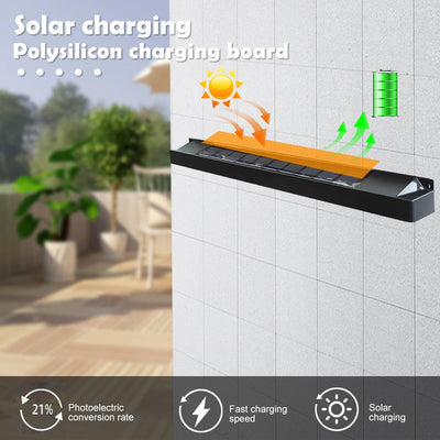 Applique Solaire Murale LED Étanche Décor Jardin Paysage