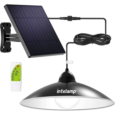 Lampe solaire suspendue 4000mAh avec télécommande