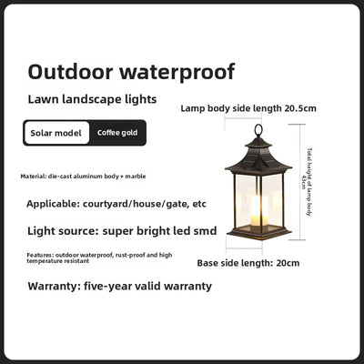 Bougie Solaire Décorative pour Jardin – décoration pour terrasse et jardin