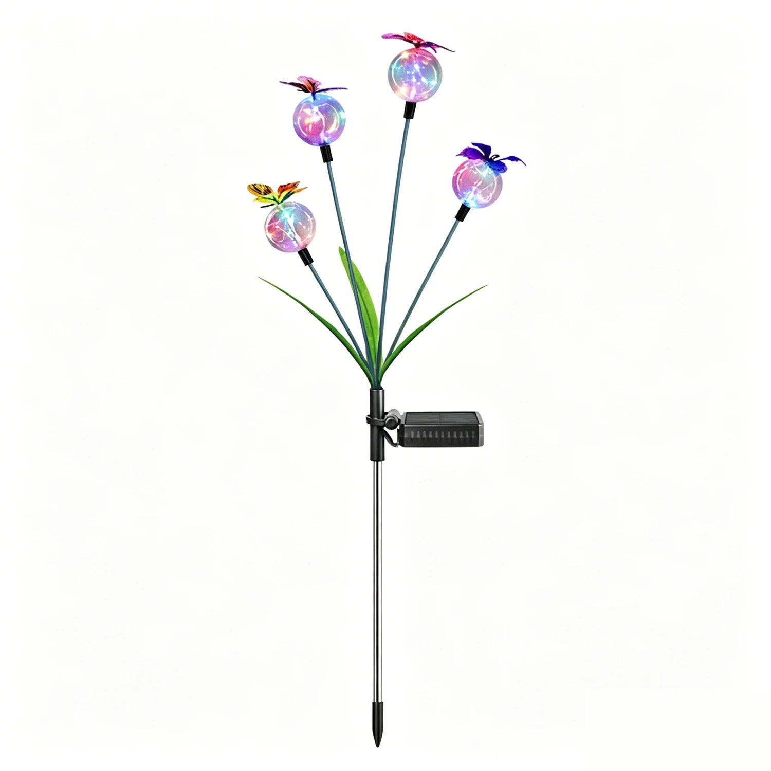 Lampe Solaire Luciole LED Étanche Décoration Jardin Pelouse
