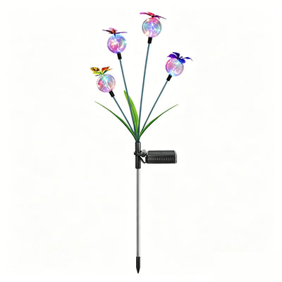Lampe Solaire Luciole LED Étanche Décoration Jardin Pelouse