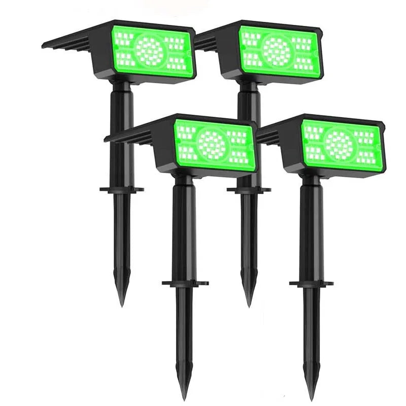 Détail du projecteur solaire LED étanche