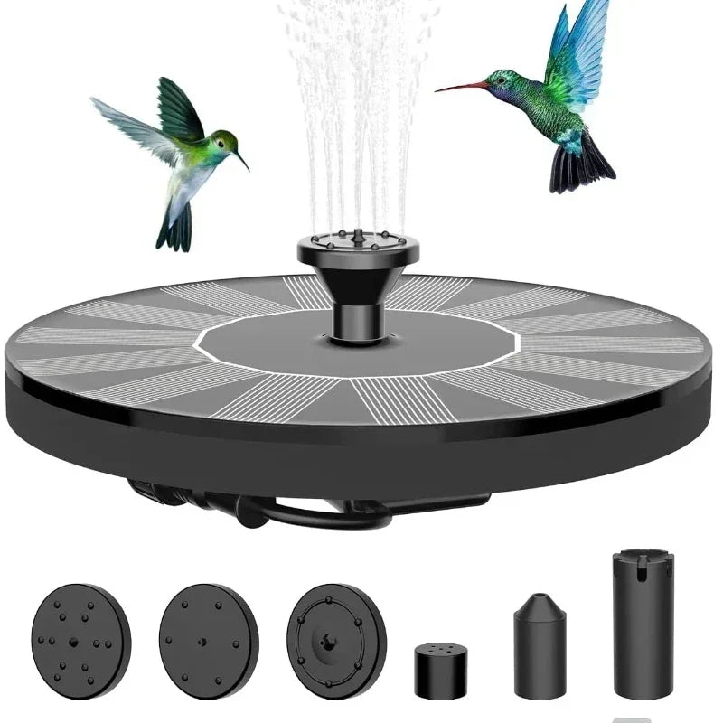 Pompe Solaire Flottante LED pour Bassin et Bain d'Oiseaux