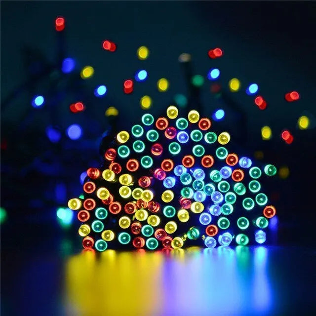 Guirlande Solaire LED Étanche 8 Modes de 7 à 32 m