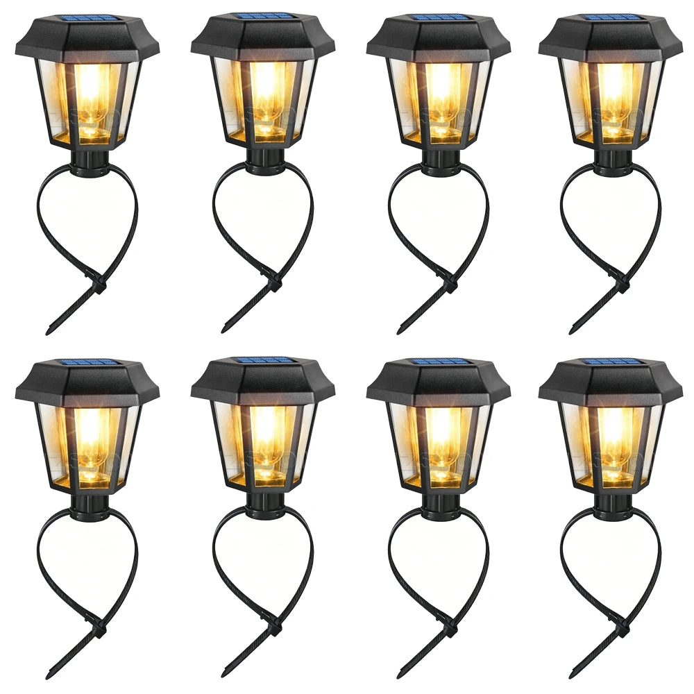 Lampe Solaire Piscine LED Étanche IP65 Sol Décoration Jardin