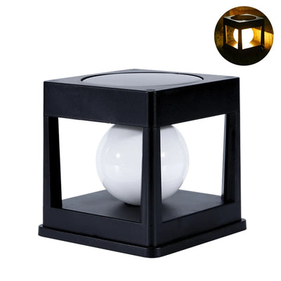 Lampe Solaire Poteau Clôture Pilier Étanche Extérieur