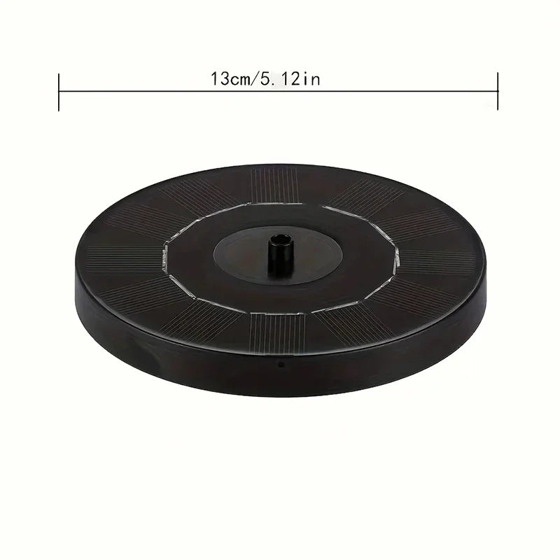 Pompe Solaire Flottante LED pour Bassin et Bain d'Oiseaux