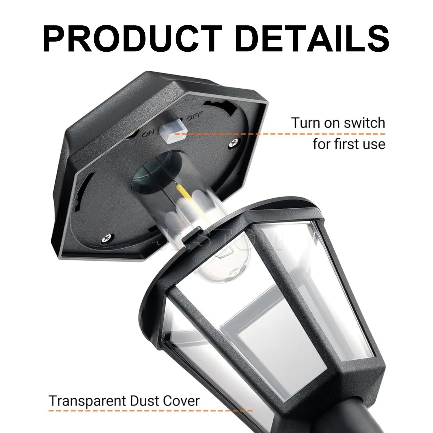 Lampe Solaire Piscine LED Étanche IP65 Sol Décoration Jardin