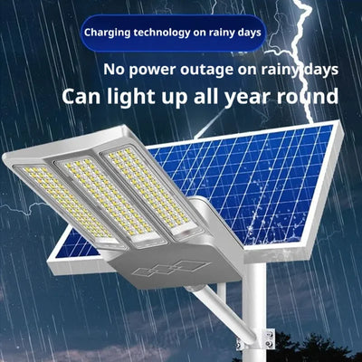 Lampadaire solaire 10000W pour sécurité extérieure