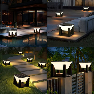 Lampe Solaire Extérieure LED Design Moderne IP65 Étanche
