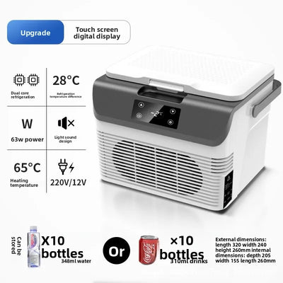 Réfrigérateur 12V 24V et 220V Double Usage Voiture et Maison