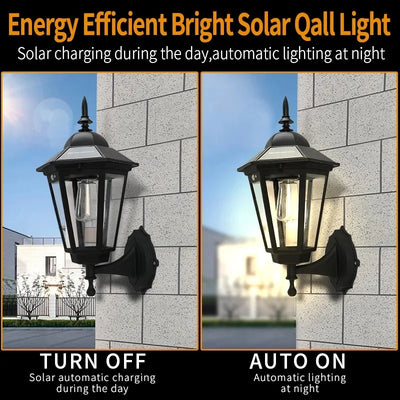 Lampe Solaire Paysage Rétro Filament Tungstène Extérieure Jardin