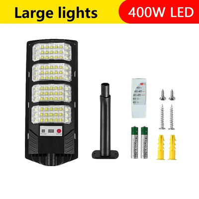 Lampe Solaire Murale LED 600W Détecteur Mouvement Étanche