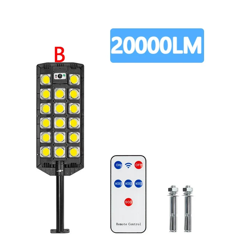 Lampe Solaire Extérieure LED Détecteur Mouvement 3 Modes – montage facile sans fil