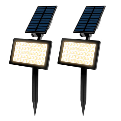 Détail du spot solaire 50 LED orientable