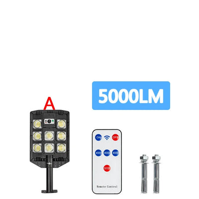 Lampe Solaire Extérieure LED Détecteur Mouvement 3 Modes – autonomie longue durée sur batterie