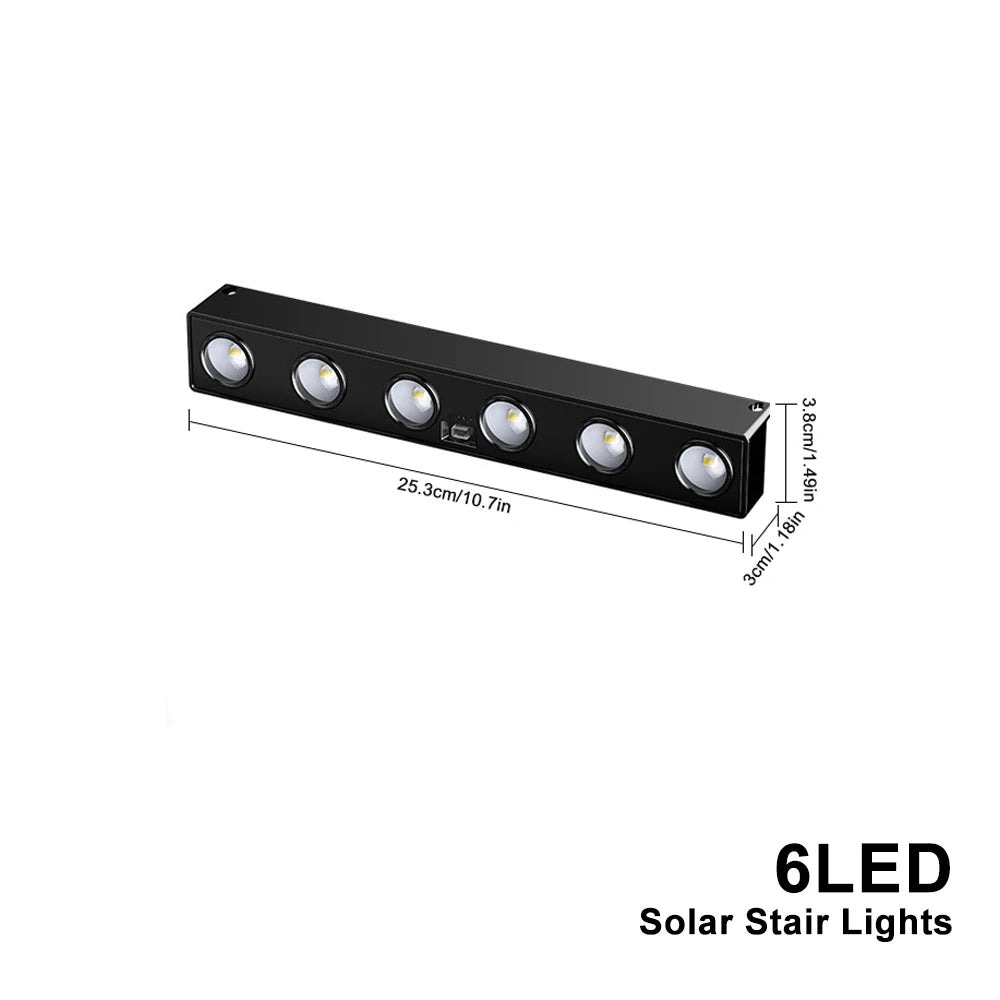 Applique Solaire Murale LED Étanche Décor Jardin Paysage