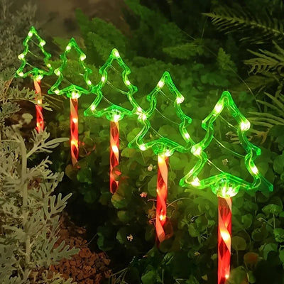 Lampe Solaire Décorative de Noël pour Jardin et Terrasse