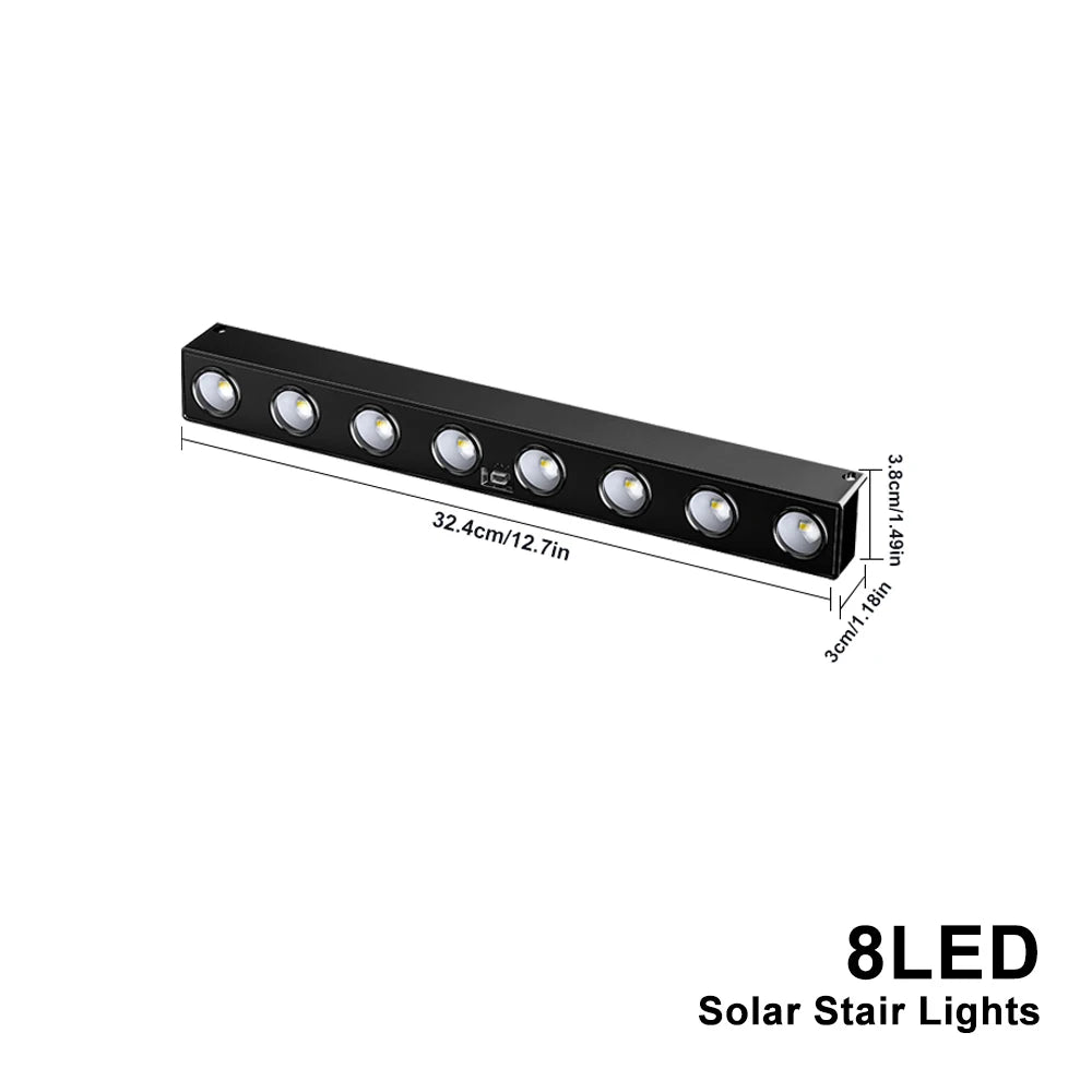 Applique Solaire Murale LED Étanche Décor Jardin Paysage