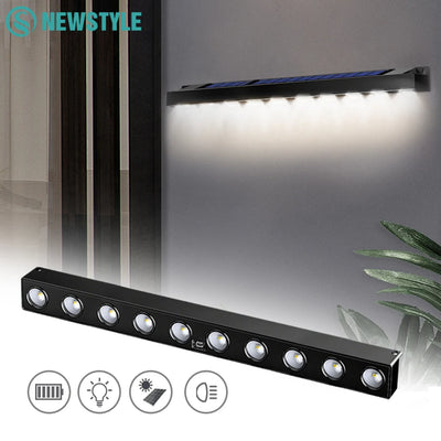 Applique Solaire Murale LED Étanche Décor Jardin Paysage