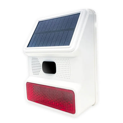 Alarme Solaire Sans Fil Sirène et Détecteur Porte-Fenêtre