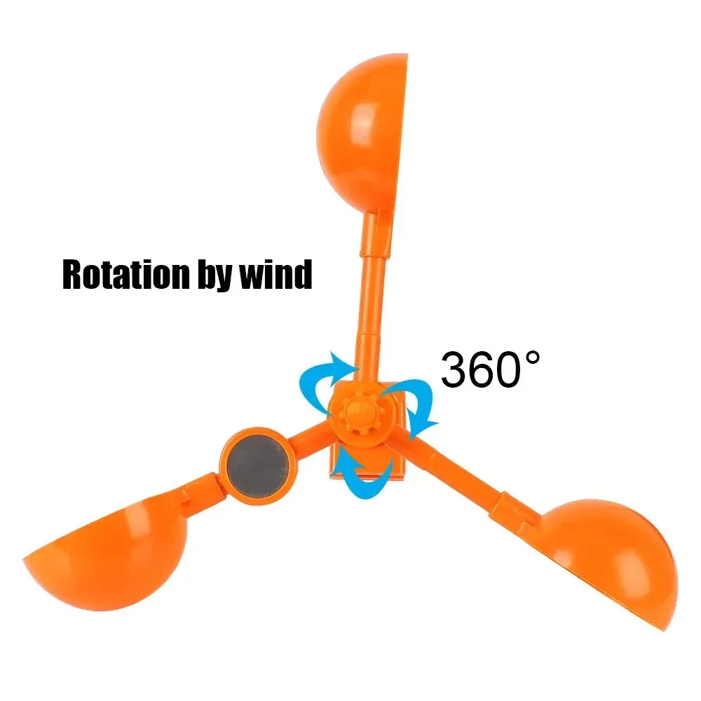 Effaroucheur Solaire et Éolien Sonore pour Jardin