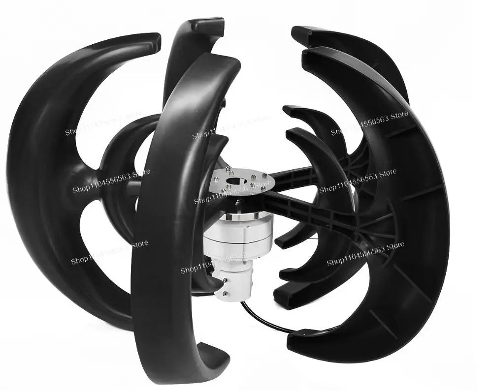 Éolienne Verticale 1000W VAWT 12V 24V Hors Réseau