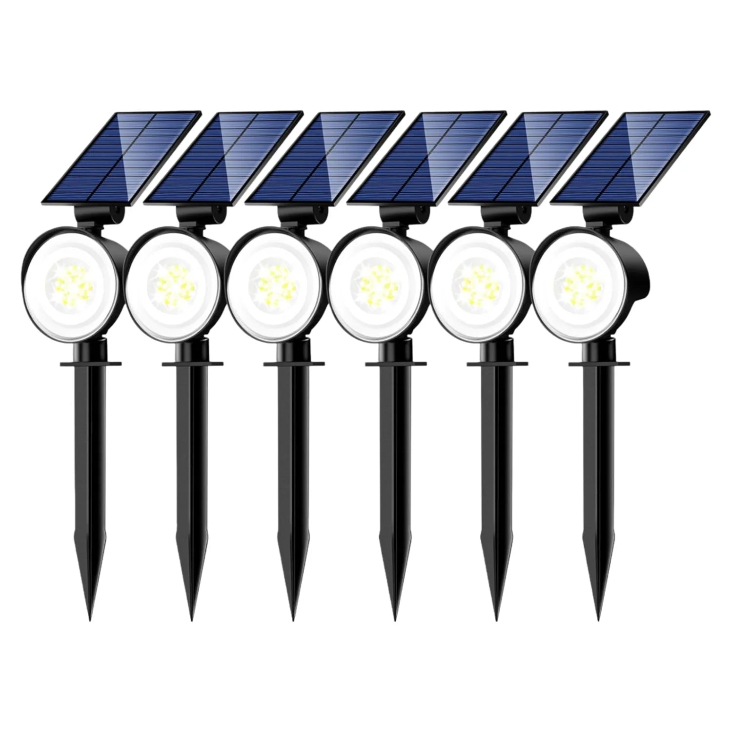Projecteur solaire orientable pour façade