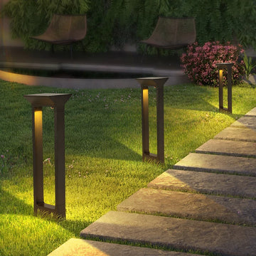 Lampe Solaire de Jardin LED Design pour Pelouse