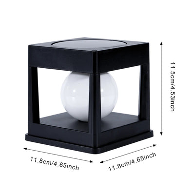 Lampe Solaire Poteau Clôture Pilier Étanche Extérieur