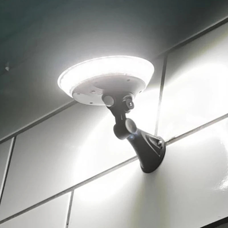 Applique Murale Solaire UFO 360° Extérieure Détecteur Mouvement Jardin