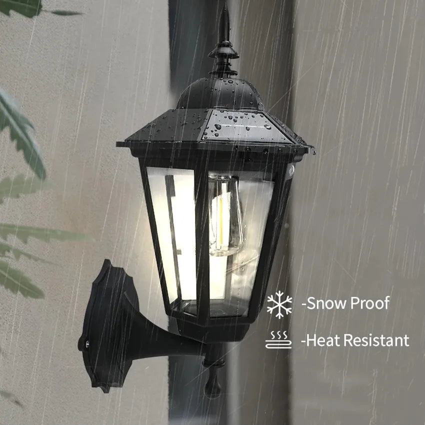 Lampe Solaire Paysage Rétro Filament Tungstène Extérieure Jardin