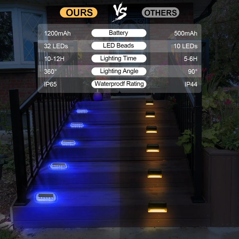 Lampe solaire de jardin 16 LED étanche