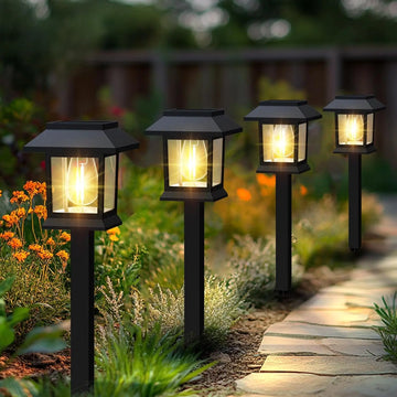 Balise Solaire Jardin Ambiance Lot Jusqu'à 10 Pièces
