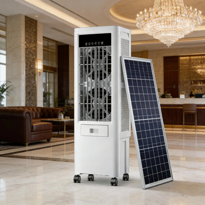 Rafraîchisseur d'Air Solaire Portable 280W 3 Vitesses